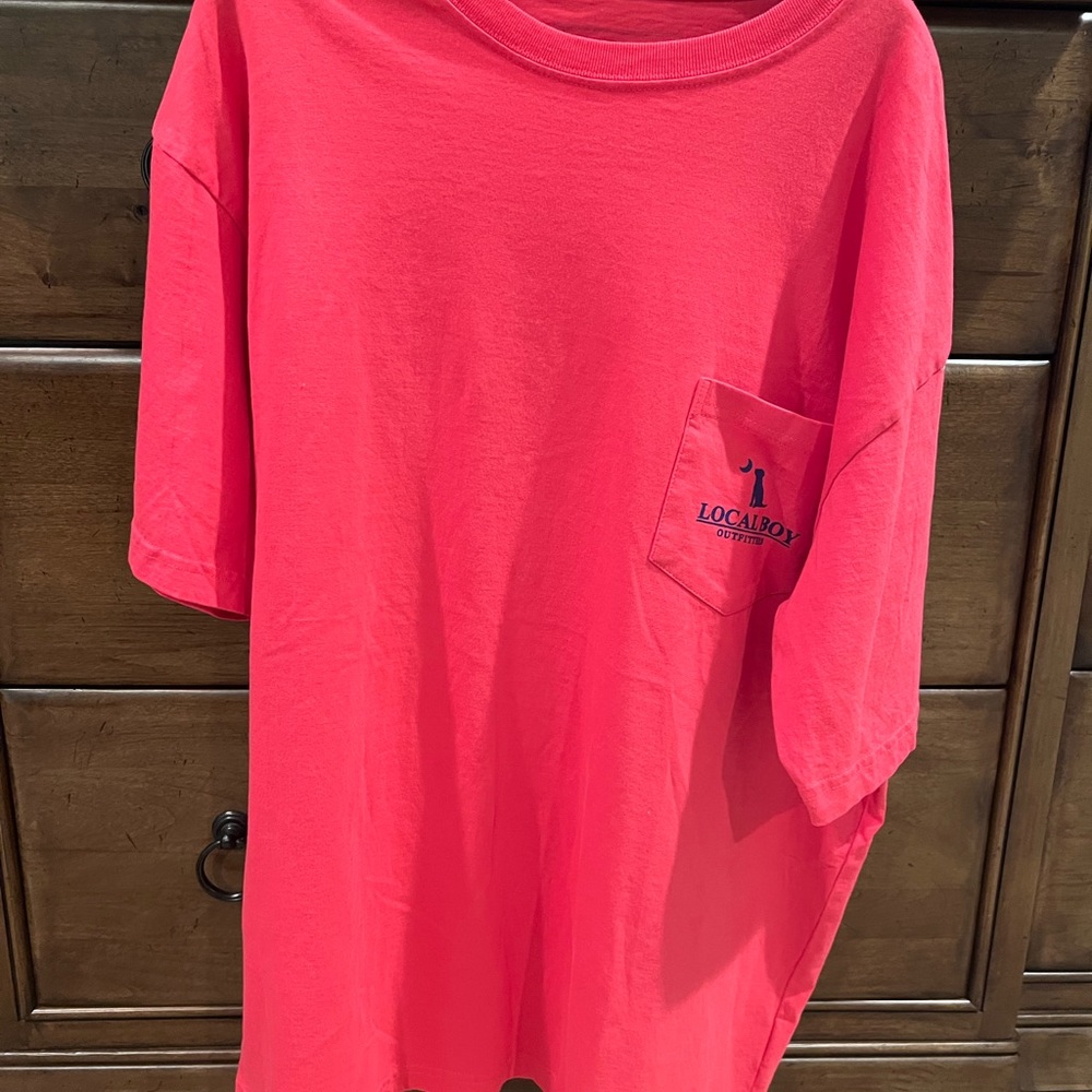 Men’s red Local Boy tee